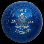 Niue. 2 Dollars 2022 ET Extra Terrestrial - Moon Sphere -