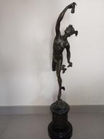 daprès Jean de Bologne - sculptuur, Hermès - 80 cm - Brons, Antiek en Kunst, Antiek | Keramiek en Aardewerk
