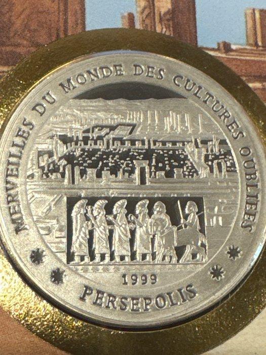 Tsjaad. 1000 Francs 1999 Weltwunder Vergessener Kulturen -, Timbres & Monnaies, Monnaies | Europe | Monnaies non-euro