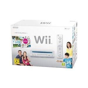 Nintendo Wii Family Pack Wit in Doos (Wii Spelcomputers), Games en Spelcomputers, Spelcomputers | Nintendo Wii, Zo goed als nieuw