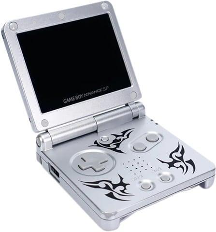 Nintendo Game Boy Advance SP Tribal Edition (Nette Staat..., Games en Spelcomputers, Spelcomputers | Nintendo Game Boy, Zo goed als nieuw