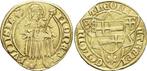 Goud-gulden o Jahr 1415 Koeln-erzbistum Dietrich Ii von M..., Postzegels en Munten, Munten | Europa | Niet-Euromunten, Verzenden
