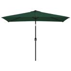 Grote Parasol Groen 2x3m | OP = OP | Tuin & Terras -55%, Tuin en Terras, Parasols, Nieuw, 2 tot 3 meter, Stokparasol, Kantelbaar