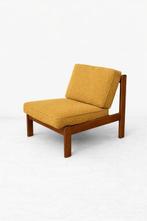 Lounge stoel - Eik - Loungestoel in Mid-Century-stijl