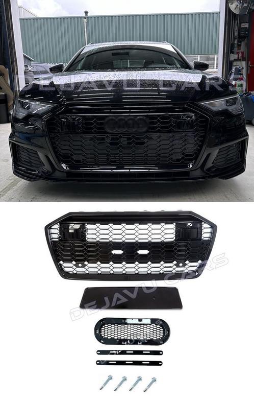 RS6 Look Front Grill voor Audi A6 C8 / S line, Auto diversen, Tuning en Styling, Ophalen of Verzenden