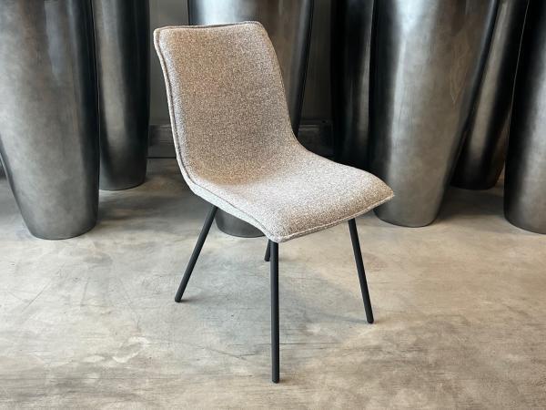Veiling - Stoel Canyon (set van 4) Linnenstof - Grijs, Huis en Inrichting, Stoelen