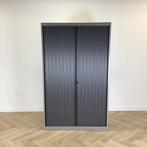 roldeurkast / archiefkast vv 4 legborden en sleutel (hxbxd), Gebruikt