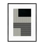 Wissellijst Aluminium Mat Zwart 40x50 cm, Huis en Inrichting, Woonaccessoires | Lijsten, Verzenden, Nieuw