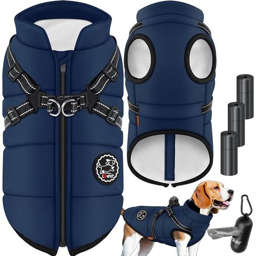 Hondenharnas XXL - hondenjas - waterafstotend - gevoerd -, Dieren en Toebehoren, Honden-accessoires, Verzenden