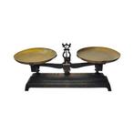 French Antique - Balans of weegschaal - IJzer, Messing