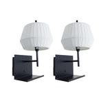 Nordlux - Says Who - Wandlamp (2) - Dicte - Zwart & Wit -