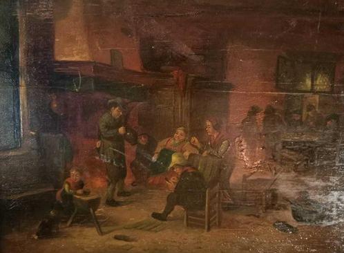 Hollandse School (XVIII)Naar Adriaen Jansz van Ostade -, Antiek en Kunst, Kunst | Schilderijen | Klassiek