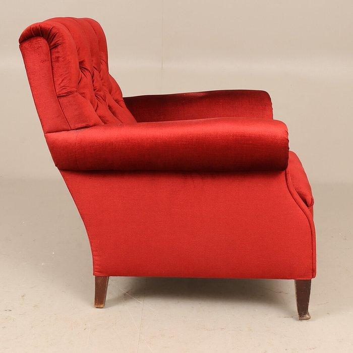 Stoel (2) - Fluweel, Hout, Antiquités & Art, Art | Objets design