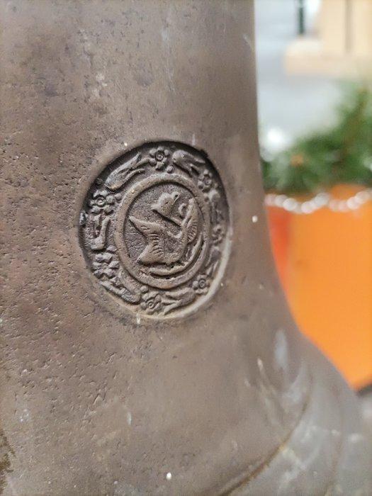 Scheepsbel - Gepatineerd brons - Officiers bel Graf Spee, Antiek en Kunst, Curiosa en Brocante