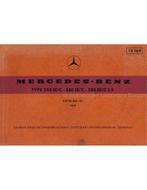 1969 MERCEDES BENZ S KLASSE ONDERDELENHANDBOEK