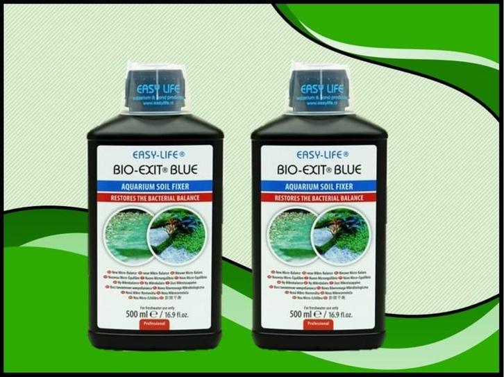Easy life Bio-Exit Blue 500ml  -  tegen blauwalgen, Dieren en Toebehoren, Vissen | Aquaria en Toebehoren, Plant(en), Steen of Hout