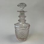 Karaf - Elegant Crystal Decanter - Octogoon – possible, Antiek en Kunst