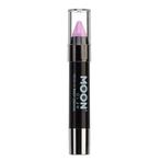 Moon Glow Pastel Neon UV Body Crayons Pastel Lilac 3.2g, Hobby en Vrije tijd, Nieuw, Verzenden