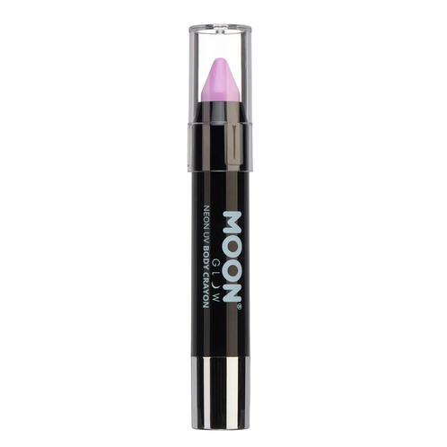Moon Glow Pastel Neon UV Body Crayons Pastel Lilac 3.2g, Hobby & Loisirs créatifs, Articles de fête, Envoi