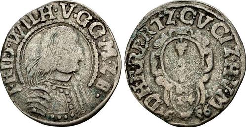 1/24 taler, daalder Halberstadt 1656 Preussen Pruisen: Fr..., Timbres & Monnaies, Monnaies | Europe | Monnaies non-euro, Envoi