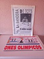 Juegos Olimpicos Barcelona 1992. Bandera original., Nieuw
