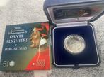 Italie. 5 Euro 2022 Dante Alighieri - Purgatorio (Sans, Postzegels en Munten