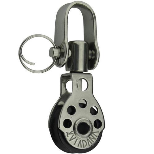 Viadana 17mm Blok met Wartel, Sports nautiques & Bateaux, Accessoires & Entretien, Enlèvement ou Envoi
