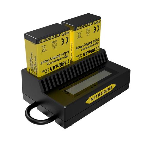 Nitecore UGP3 dubbel USB lader voor Hero3 en Hero3+, Audio, Tv en Foto, Accu's en Batterijen, Nieuw, Verzenden