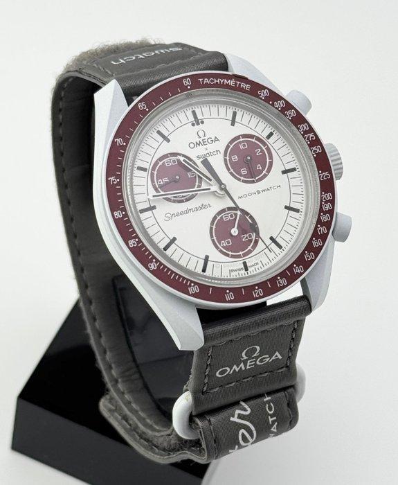 Omega x Swatch - MoonSwatch - Mission to Pluto - Zonder, Bijoux, Sacs & Beauté, Montres | Hommes