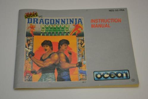 Bad Dudes vs Dragon Ninja (NES FRA MANUAL), Consoles de jeu & Jeux vidéo, Consoles de jeu | Nintendo Consoles | Accessoires