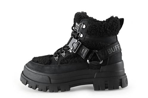 Buffalo Veterboots in maat 39 Zwart | 5% extra korting, Kleding | Dames, Schoenen, Zwart, Zo goed als nieuw, Overige typen, Verzenden