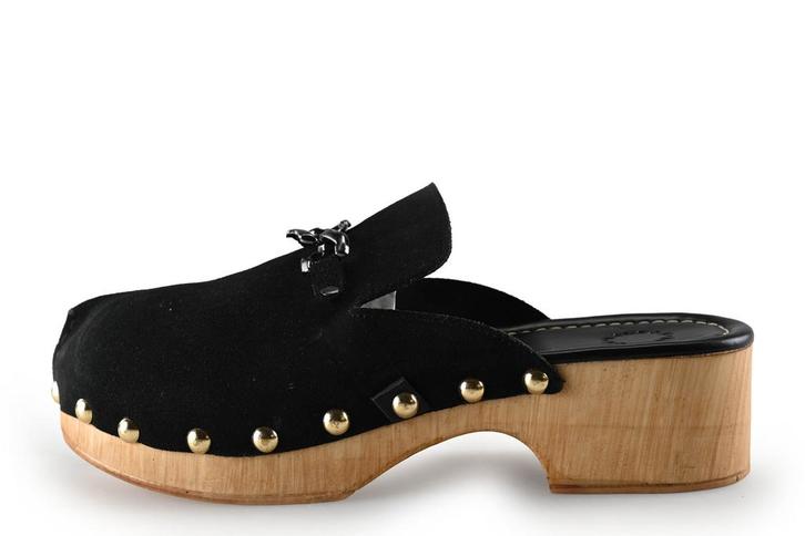 Nelson instappers in maat 41 Zwart | 15% korting, Kleding | Dames, Schoenen, Zwart, Zo goed als nieuw, Instappers, Verzenden