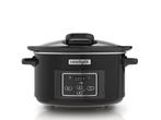 Crock Pot CR052 - Slow Cooker - 4,7L Hinged Lid - Zwart, Verzenden, Nieuw in verpakking