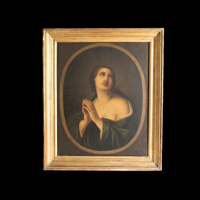 Carlo Dolci (1616-1686), Navolger van - Sainte pénitente en, Antiek en Kunst, Kunst | Schilderijen | Klassiek