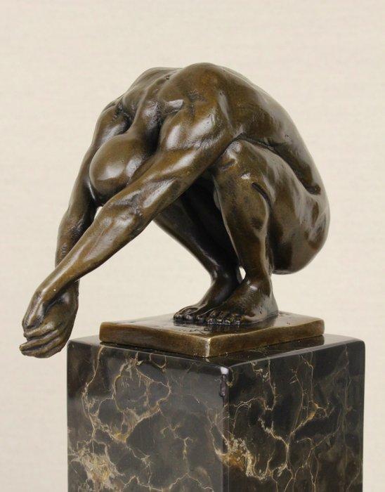 Milo (1910-1978) - Sculpture, The Dive -3,8 kg - 24 cm -, Antiek en Kunst, Curiosa en Brocante