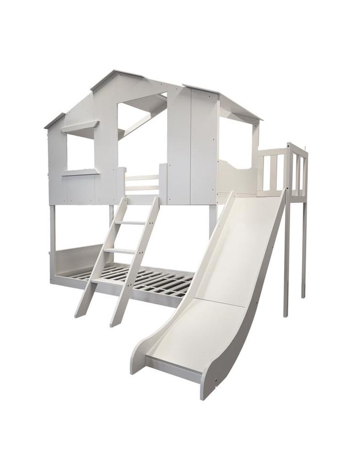 Stapelbed 90x200 | Glijbaan | A-kwaliteit | Beste Prijs, Enfants & Bébés, Berceaux & Lits, Enlèvement ou Envoi