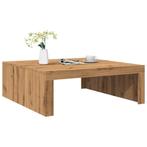 vidaXL Salontafel 100x100x35 cm bewerkt hout artisanaal, Huis en Inrichting, Tafels | Salontafels, Verzenden, Nieuw