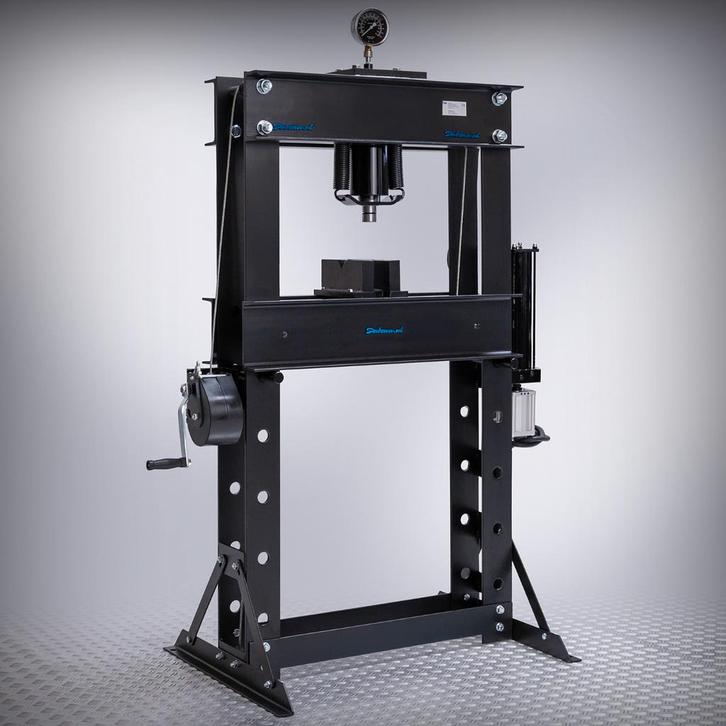 Datona Werkplaatspers 50 ton + Perspennen - Datona - Zwart, Doe-het-zelf en Bouw, Gereedschap | Overige machines, Ophalen of Verzenden