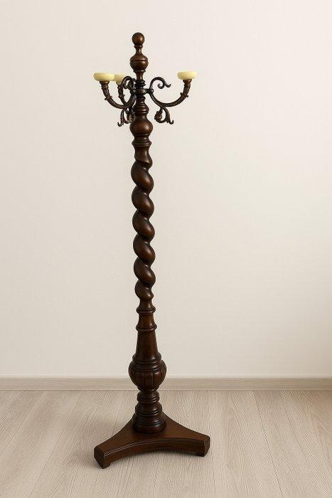 Kapstok - Hout, Messing, Onyx, Antiek en Kunst, Curiosa en Brocante