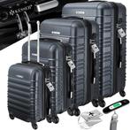 KESSER® Reiskofferset - 4-delig - ABS- Kofferset - Antraciet, Verzenden, Nieuw