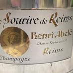 HENRI ABELÉ - Rafraîchisseur à champagne - Aluminium, Antiek en Kunst, Antiek | Meubels | Tafels