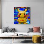 Canvas Fit - Alberto Ricardo - “Pikachu en Bloques:, Nieuw
