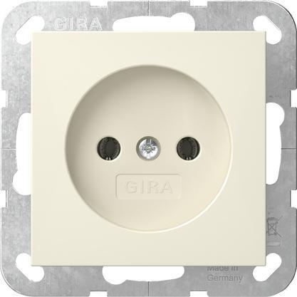 Gira Systeem 55 2-Pool Stopcontact Zonder Aarde - 448001, Doe-het-zelf en Bouw, Elektriciteit en Kabels, Verzenden