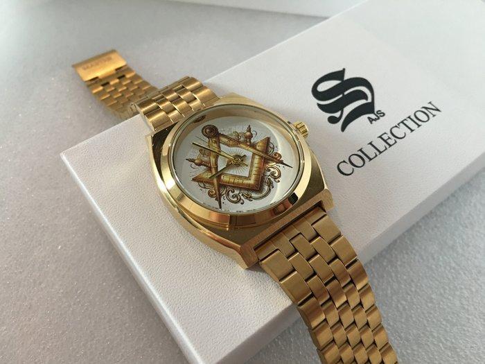 AJS - Square & Compass Masonic collectors watch, Collections, Objets militaires | Général
