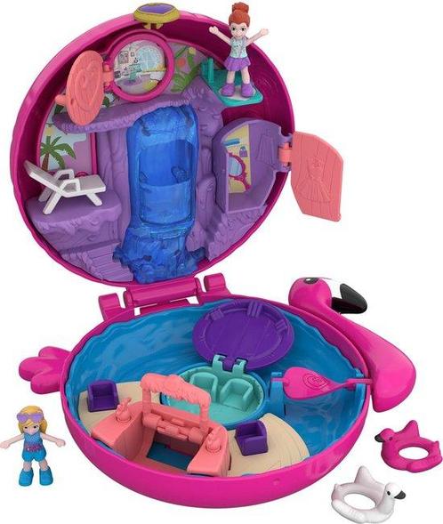 Polly Pocket Big Pocket World Flamingo Floatie Micro, Kinderen en Baby's, Speelgoed | Knuffels en Pluche, Nieuw, Verzenden