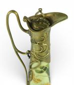 Carafe - Porcelaine, Bronze - Décoration florale