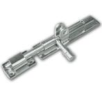 Hangslotgrendel horizontaal 150 mm rvs, Doe-het-zelf en Bouw, Nieuw, Overige materialen, Klink of Kruk