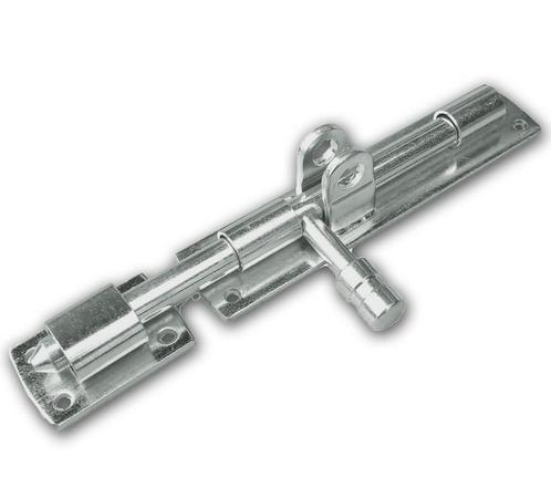 Hangslotgrendel horizontaal 150 mm rvs, Doe-het-zelf en Bouw, Hang- en Sluitwerk, Klink of Kruk, Nieuw, Overige materialen