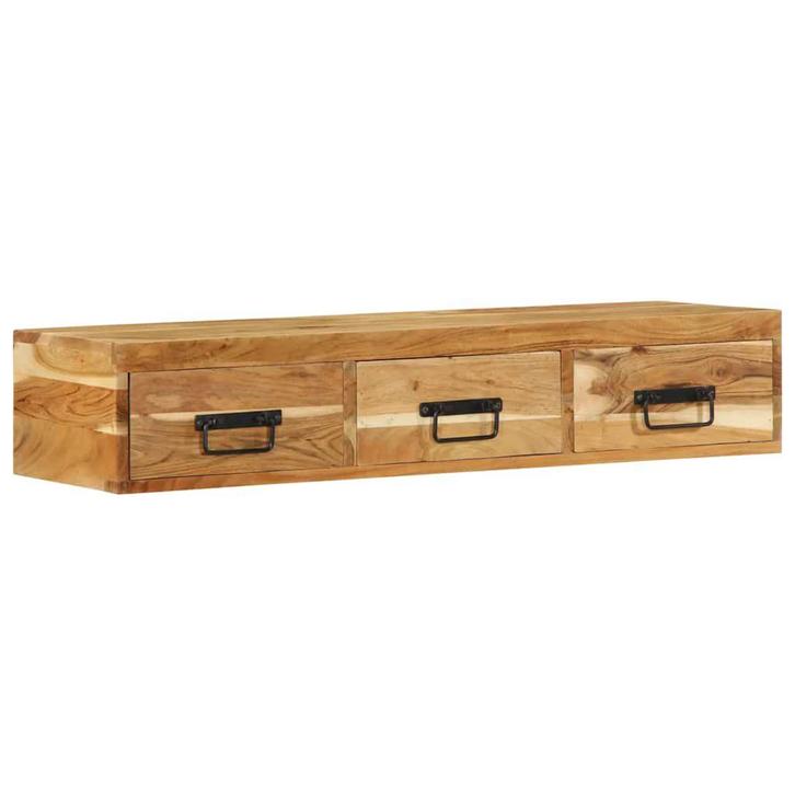 TV Meubel Acacia 100cm | Retour Deal | Strak Design -55%, Huis en Inrichting, Kasten |Televisiemeubels, 25 tot 50 cm, Nieuw, Overige houtsoorten