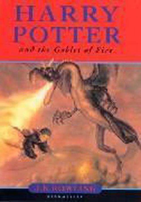 HARRY POTTER HC CHILD CVR 04 THE GOBLET OF FIRE J.K. Rowling, Boeken, Overige Boeken, Gelezen, Verzenden